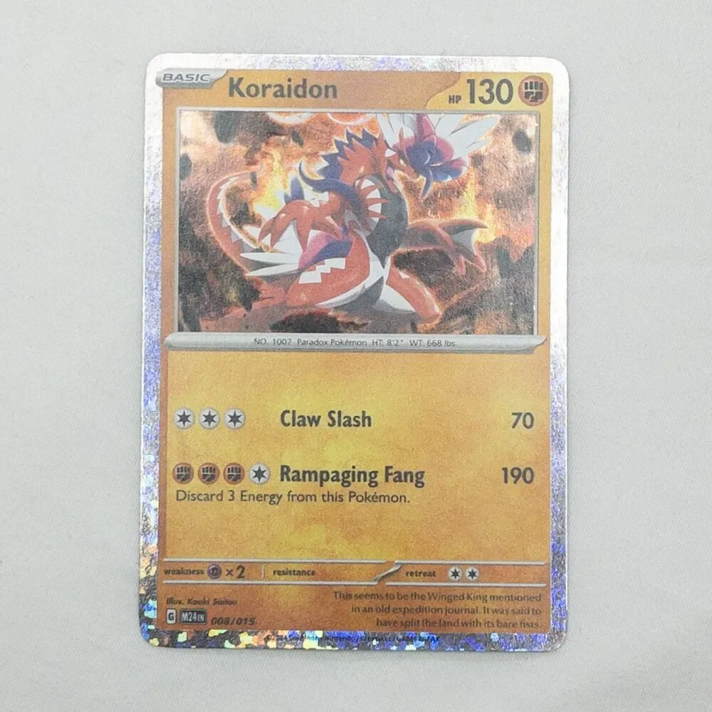 2024 Pokemon McDonalds Match Battle Charizard #001 Koraidon Holo Promo Lot of 3